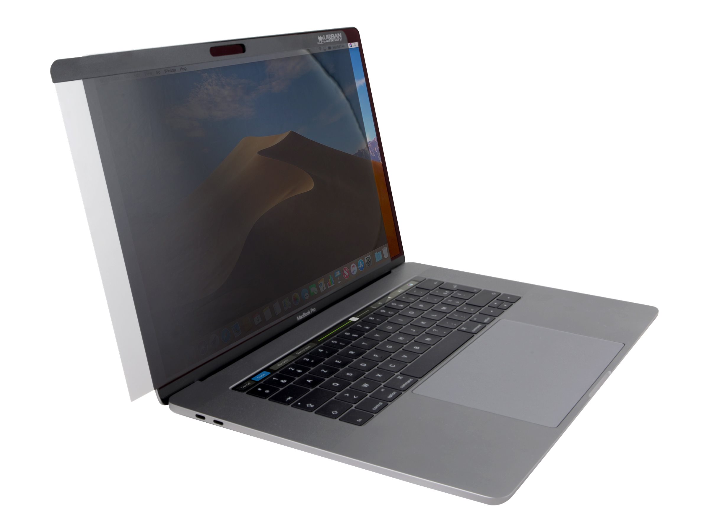 Urban Factory - Filtre de confidentialité pour ordinateur portable - amovible - magnétique - largeur 13,3 pouces - noir - pour Apple MacBook Air (13.3 ") - MPF13UF - Accessoires pour ordinateur portable et tablette