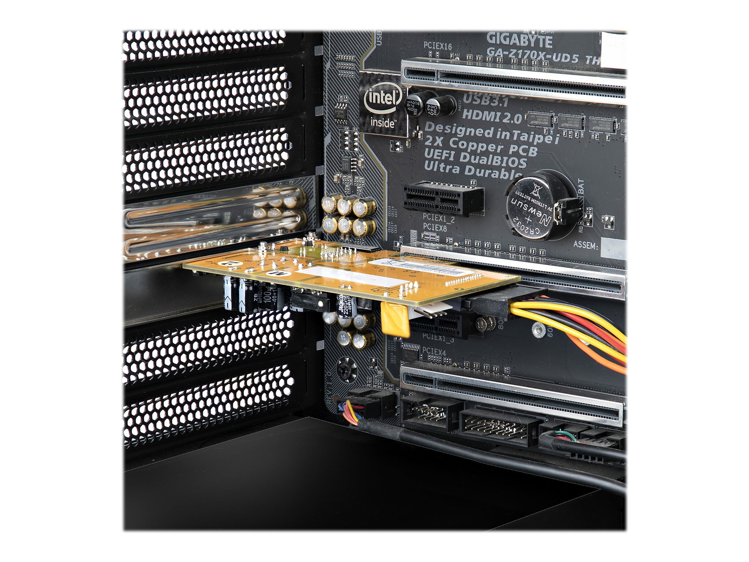 StarTech.com 1 Port 2.5Gbps PoE Network Card, PCIe Ethernet Card w/RJ45 Port, 30W 802.3at PoE NIC for Desktops/Servers, Network PoE LAN Adapter w/Low-Profile Bracket Included - NBASE-T, Windows/Linux Support (ST1000PEXPSE) - Adaptateur réseau - PCIe 2.1 profil bas - 2.5GBase-T (PoE+) x 1 - ST1000PEXPSE - Cartes réseau