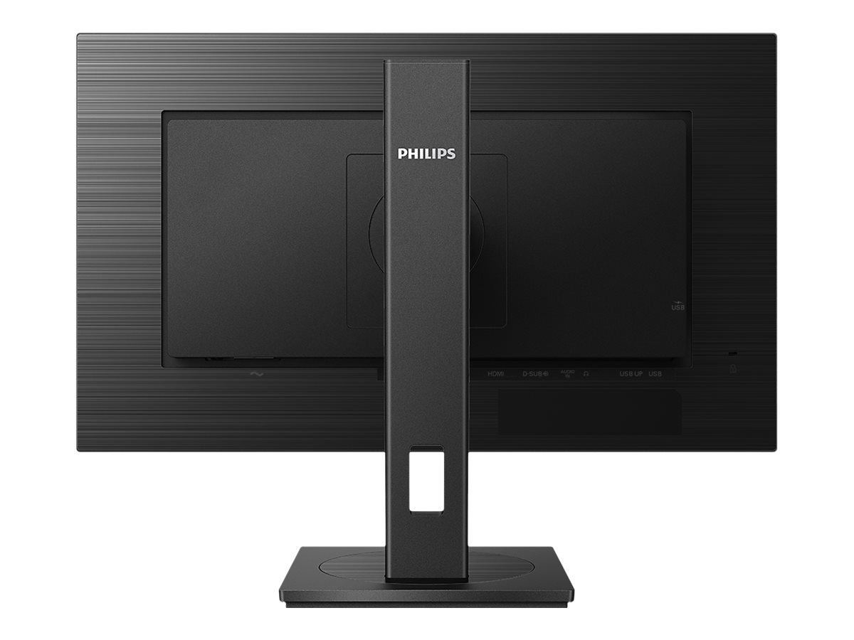 Philips B Line 242B1 - Écran LED - 24" (24" visualisable) - 1920 x 1080 Full HD (1080p) @ 75 Hz - IPS - 250 cd/m² - 1000:1 - 4 ms - HDMI, DVI-D, VGA, DisplayPort - haut-parleurs - texture noire - 242B1/00 - Écrans d'ordinateur