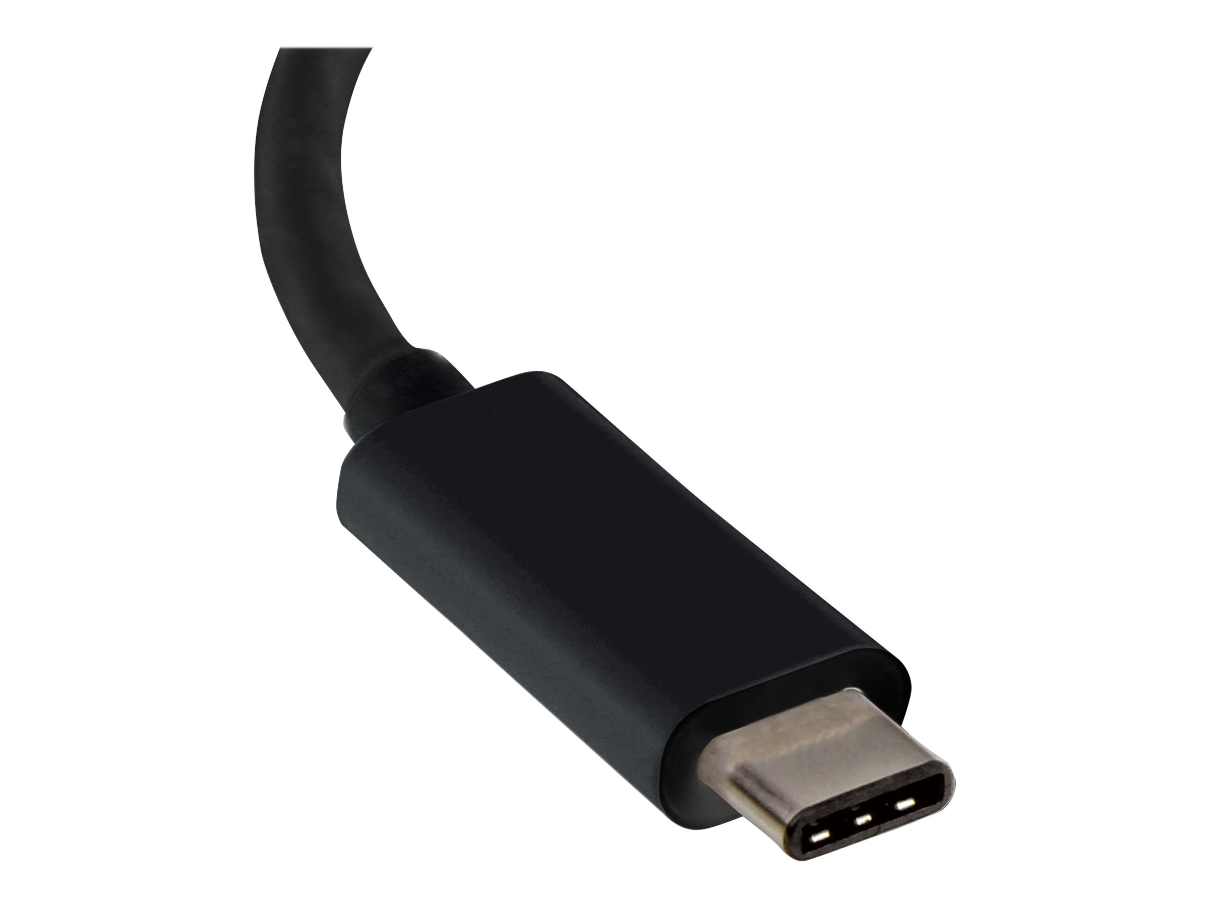 StarTech.com USB-C to VGA Adapter - Black - 1080p - Video Converter For Your MacBook Pro - USB C to VGA Display Dongle (CDP2VGA) - Adaptateur USB / VGA - 24 pin USB-C (M) pour HD-15 (VGA) (F) - USB 3.1 Gen 1 / Thunderbolt 3 - 18 cm - alimentation USB, support 1920 x 1200 (WUXGA) - noir - pour P/N: BNDTB10GI, BNDTB210GSFP, BNDTB410GSFP, BNDTB4M2E1, BNDTBUSB3142, TB4CDOCK - CDP2VGA - Câbles USB