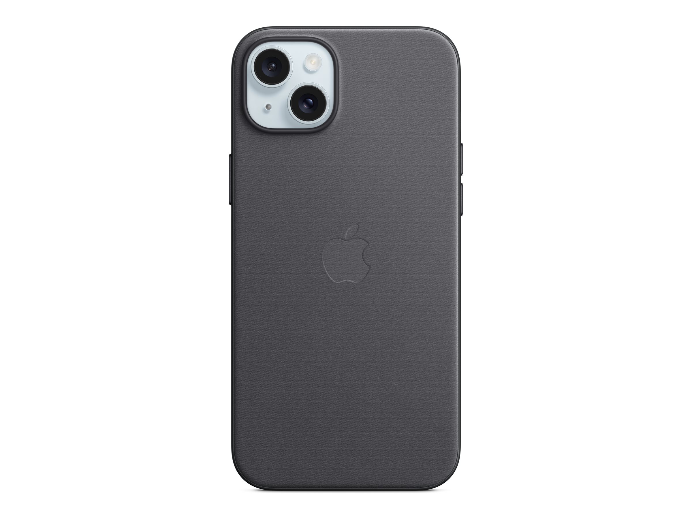 Apple - Coque de protection pour téléphone portable - compatibilité avec MagSafe - tissu fin - noir - pour iPhone 15 Plus - MT423ZM/A - Coques et étuis pour téléphone portable