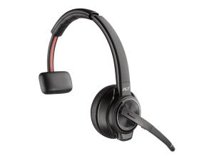 Poly Savi 8210-M - Savi 8200 series - micro-casque - sur-oreille - DECT / Bluetooth - sans fil - noir - certifié Zoom, Certifié pour Microsoft Teams - 8D3F1AA#ABB - Écouteurs