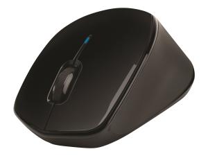 HP x4500 - Souris - laser - sans fil - noir métal - H2W26AA#ABB - Souris