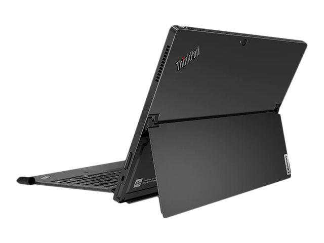 Lenovo ThinkPad X12 Detachable 20UW - Tablette - avec clavier détachable - Intel Core i7 - 1160G7 / jusqu'à 4.4 GHz - Win 11 Pro - Carte graphique Intel Iris Xe - 16 Go RAM - 512 Go SSD NVMe - 12.3" IPS écran tactile 1920 x 1280 (Full HD Plus) - Wi-Fi 6 - 4G LTE - noir - clavier : Français - avec 1 an de support Premier Lenovo - 20UW0072FR - Ordinateurs portables