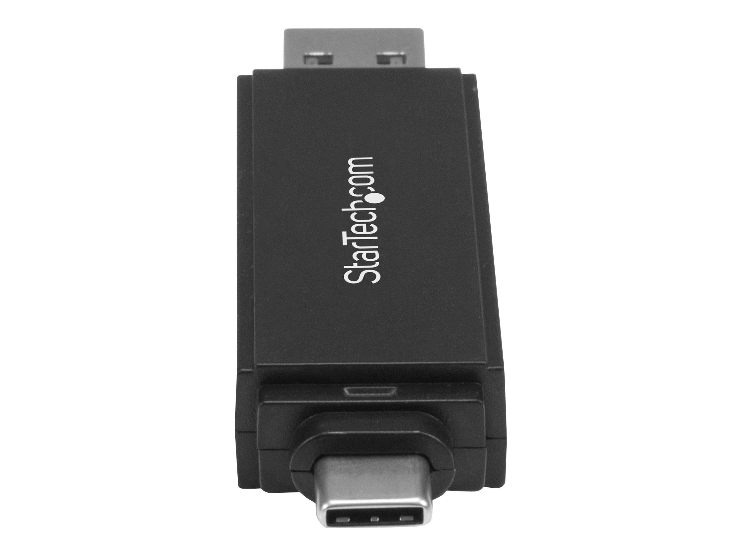 StarTech.com Lecteur de Carte Mémoire USB - Lecteur de Carte SD USB 3.0 - Compact - 5Gbps - Lecteur de Carte USB - Adaptateur USB MicroSD (SDMSDRWU3AC) - Lecteur de carte (MMC, SD, microSD, SDHC, microSDHC, SDXC, microSDXC) - USB 3.0/USB-C - SDMSDRWU3AC - Lecteurs de cartes