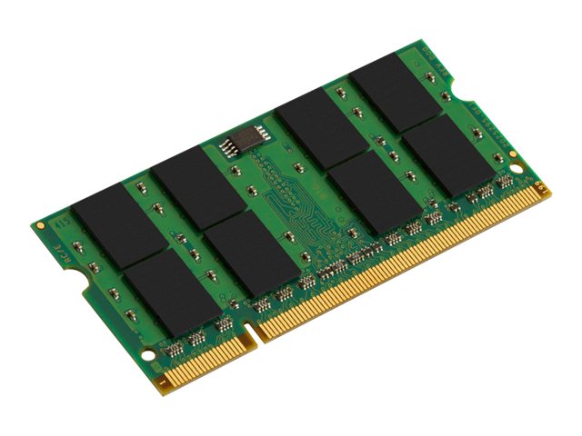 Kingston - DDR2 - module - 2 Go - SO DIMM 200 broches - 800 MHz / PC2-6400 - mémoire sans tampon - non ECC - pour Acer Aspire 2930, 4930, 5930, 7730; TravelMate 4730, 5730 - KAC-MEMG/2G - Mémoire pour ordinateur portable