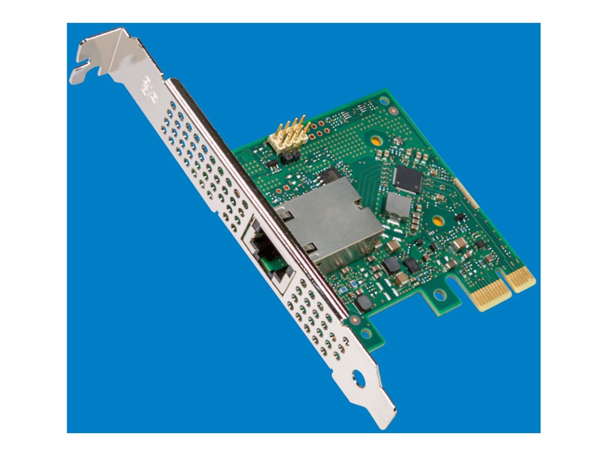 Intel Ethernet Network Adapter I226-T1 - Adaptateur réseau - PCI Express 3.1 x1 profil bas - 2.5GBase-T x 1 - I226T1BLK - Cartes réseau
