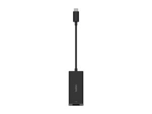 Belkin CONNECT - Adaptateur réseau - USB-C - Ethernet 10M/100M/1G/2,5 Gigabit - noir - INC012BTBK - Cartes réseau USB