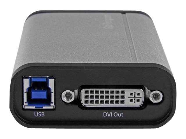 StarTech.com Boîtier d'acquisition vidéo DVI haute performance par USB 3.0 - Enregistreur vidéo compact - 1080p 60 fps - Aluminium - Convertisseur vidéo - DVI - DVI - aluminium - USB32DVCAPRO - Convertisseurs vidéo