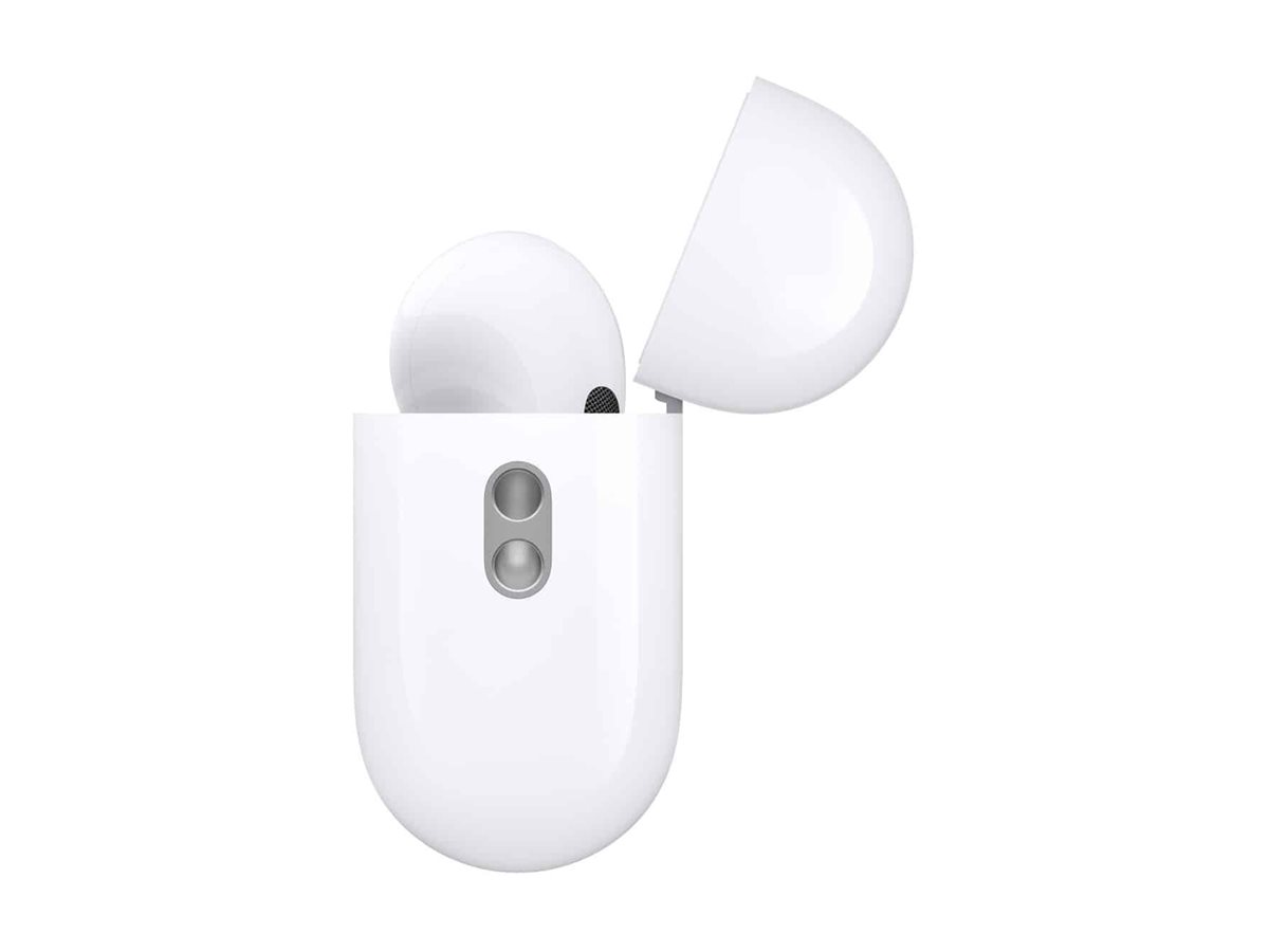 Apple AirPods Pro - 2e génération - écouteurs sans fil avec micro - intra-auriculaire - Bluetooth - Suppresseur de bruit actif - MTJV3ZM/A - Écouteurs