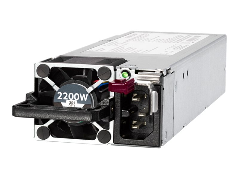 HPE - Alimentation - branchement à chaud (module enfichable) - Flex Slot - 80 PLUS Titanium - CA 200/240 V - P44712-B21 - Sources d'alimentation ATX