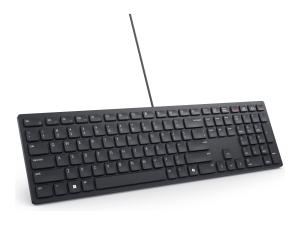 Dell Wired Collaboration Keyboard KB525C - Clavier - USB, USB-C - AZERTY - Français - noir - avec 3 ans de service Advanced Exchange - KB525C-FR-EMEA - Claviers