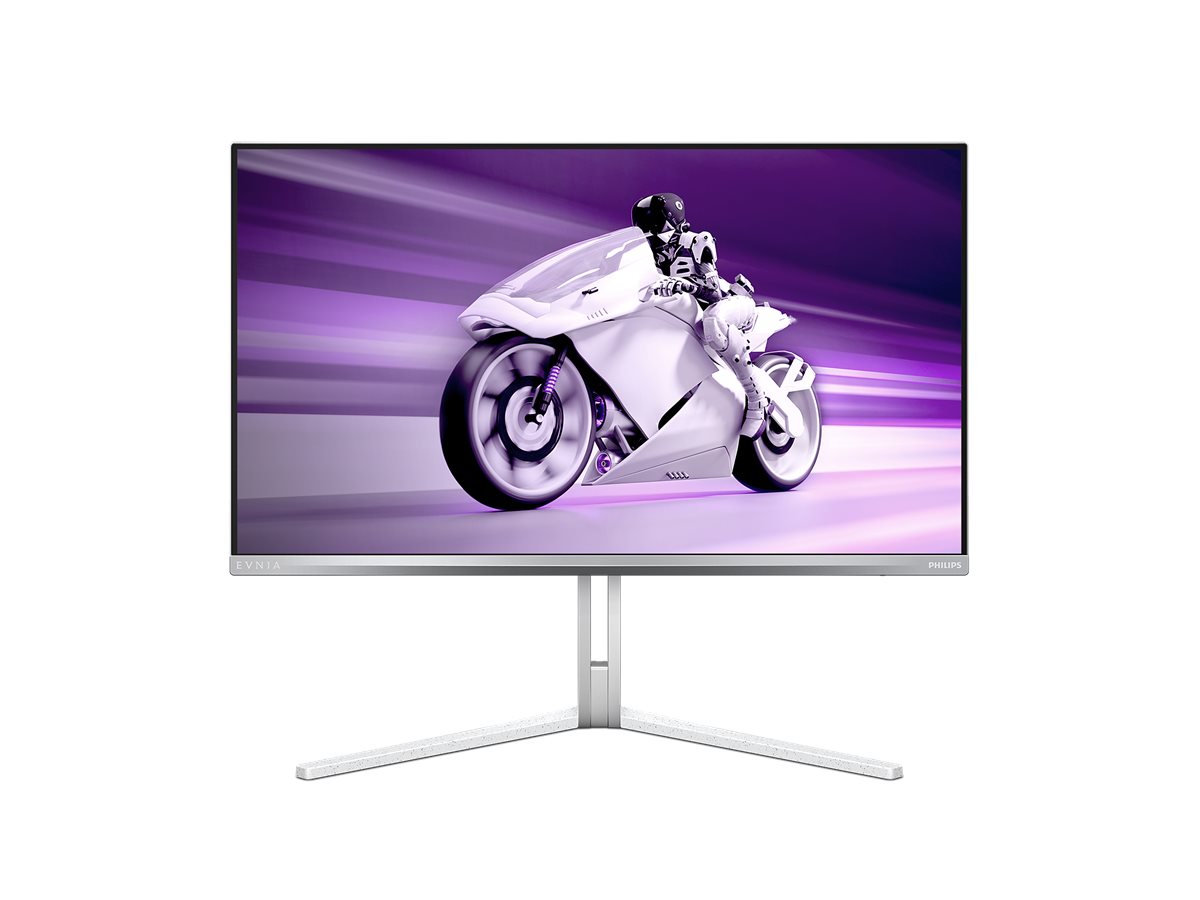 Philips Evnia 8000 27M2N8500 - Moniteur OLED - jeux - 27" (26.5" visualisable) - 2560 x 1440 QHD @ 360 Hz - 1000 cd/m² - 1500000:1 - DisplayHDR 400 True Black - 0.3 ms - 2xHDMI, DisplayPort - haut-parleurs - blanc - 27M2N8500/00 - Écrans d'ordinateur