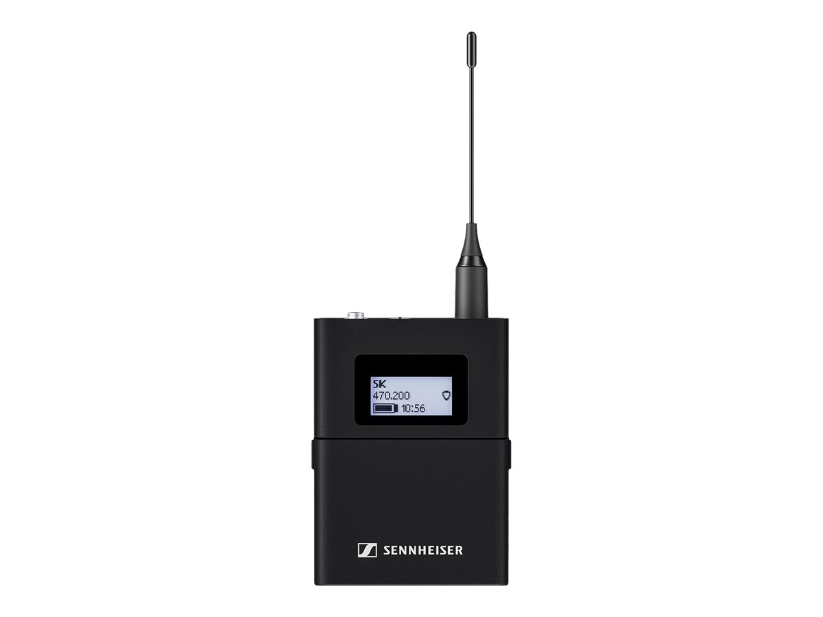 Sennheiser Evolution Wireless Digital EW-DX SK - Émetteur sans fil de poche pour système de microphone sans fil - pour EW-DX 835-S SET (Q1-9: 470.2 - 550 MHz) - 509384 - Microphones