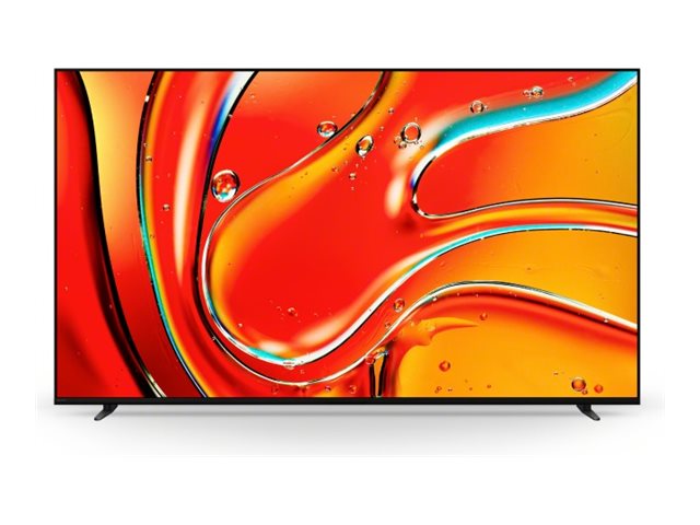 Sony Bravia 7 Professional Displays FWD-65XR70 - Classe de diagonale 65" (64.5" visualisable) TV LCD rétro-éclairée par LED - QLED - signalisation numérique - Smart TV - Google TV - 4K UHD (2160p) 3840 x 2160 - HDR - Direct LED, Mini-LED - Argent foncé, finition par vibration - FWD-65XR70/UK - Écrans de signalisation numérique