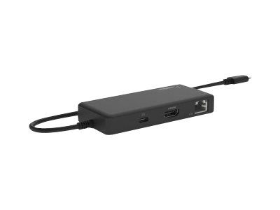 Belkin CONNECT Adaptateur multiport USB-C 5 en 1 - Station d'accueil - USB-C - HDMI - 1GbE - INC008btBK - Stations d'accueil pour ordinateur portable