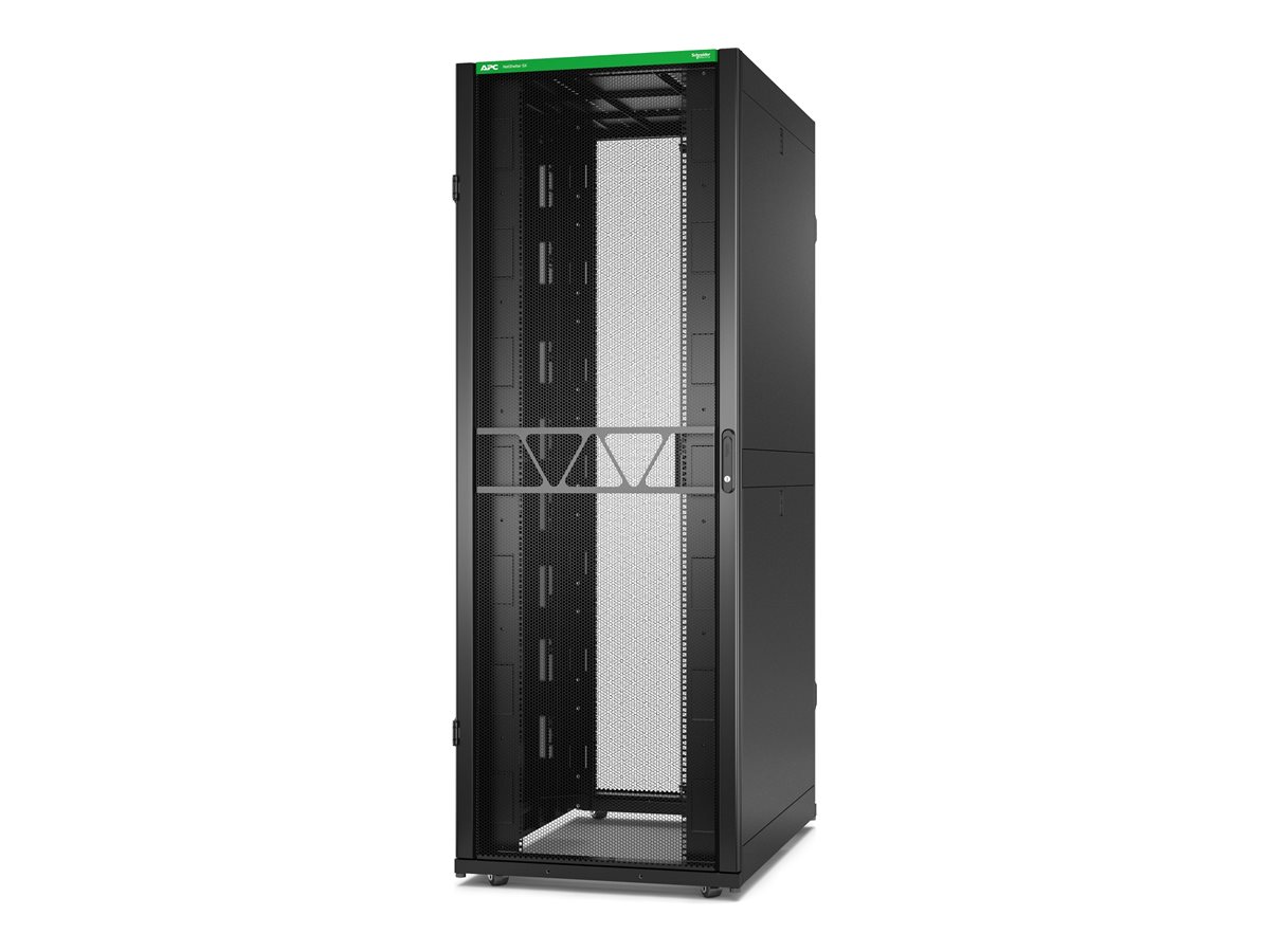 APC NetShelter SX Gen 2 - Rack armoire - 2258 H x 800 W x 1200D mm, avec les côtés - sur le sol - noir - 48U - 19" - AR3387B2 - Accessoires pour serveur