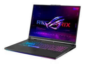 ASUS ROG Strix G18 G814JZ-N6011W - Intel Core i9 - 13980HX / jusqu'à 5.6 GHz - Win 11 Home - GeForce RTX 4080 - 32 Go RAM - 1 To SSD NVMe - 18" 2560 x 1600 (WQXGA) @ 240 Hz - 2.5 Gigabit Ethernet - Wi-Fi 6E, Bluetooth - gris eclipse - 90NR0CL1-M003J0 - Ordinateurs portables