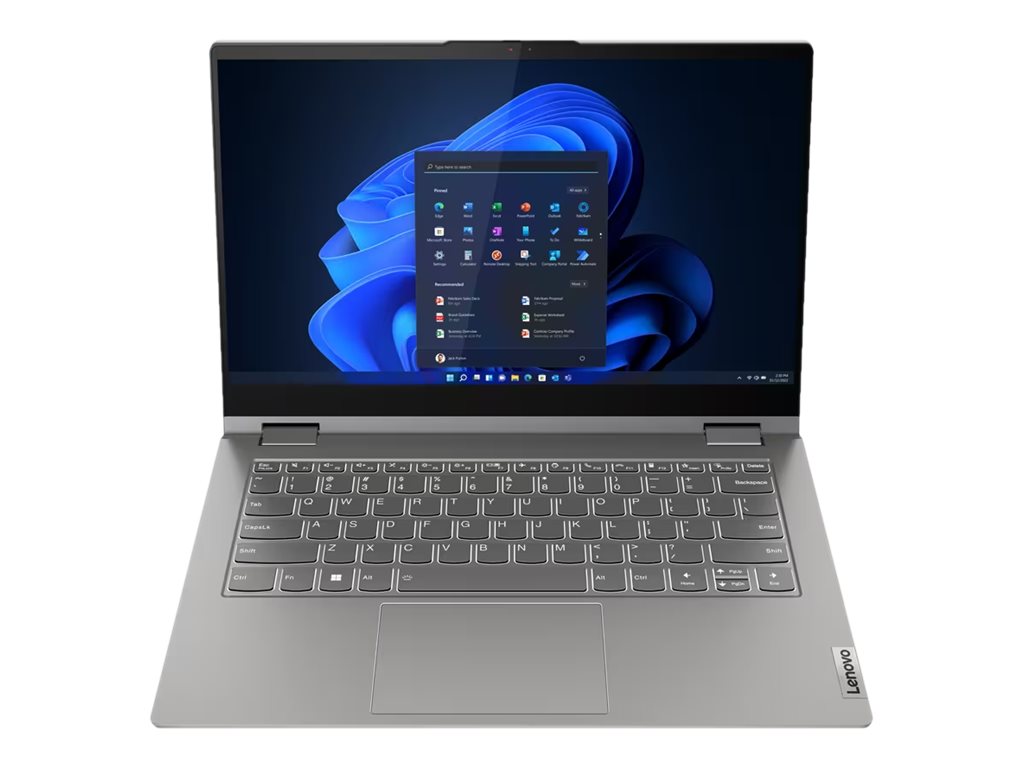 Lenovo ThinkBook 14s Yoga G3 IRU 21JG - Conception inclinable - Intel Core i5 - 1335U / jusqu'à 4.6 GHz - Win 11 Pro - Carte graphique Intel Iris Xe - 16 Go RAM - 512 Go SSD NVMe - 14" IPS écran tactile 1920 x 1080 (Full HD) - Wi-Fi 6 - double ton gris minéral - clavier : Français - avec 1 an de support Premier Lenovo - 21JG0007FR - Ordinateurs portables
