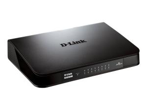 D-Link GO-SW-16G - Commutateur - non géré - 16 x 10/100/1000 - de bureau, Montable sur rack - GO-SW-16G - Concentrateurs et commutateurs gigabit