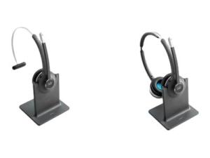 Cisco 562 Wireless Dual - Micro-casque - sur-oreille - DECT - sans fil - avec Standard Base Station - pour Cisco DX70, DX80; IP Phone 68XX; Webex Board 55, Board 70, Board 85, Room 55, Room 70 - CP-HS-WL-562-S-EU= - Écouteurs