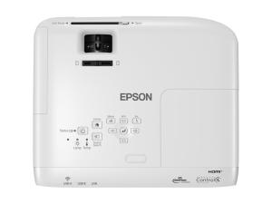 Epson EB-W49 - Projecteur 3LCD - portable - 3800 lumens (blanc) - 3800 lumens (couleur) - WXGA (1280 x 800) - 16:10 - LAN - blanc - V11H983040 - Projecteurs numériques