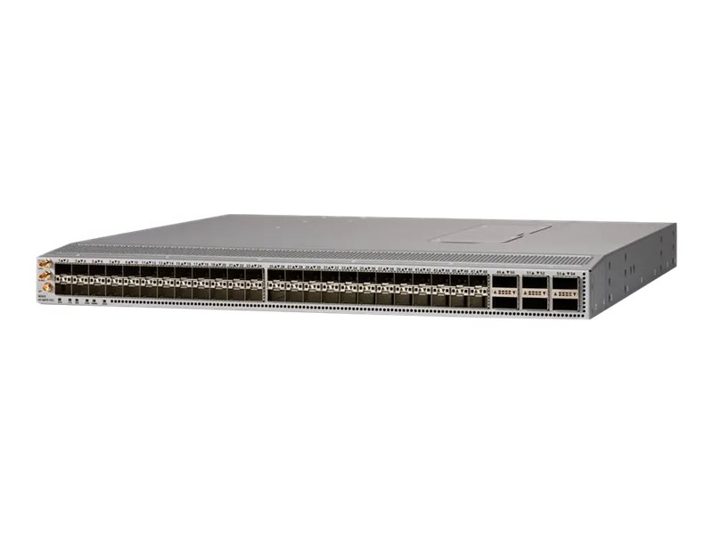 Cisco Nexus 93180YC-FX3 - Commutateur - C3 - Géré - 48 x 1/10/25 Gigabit SFP+ + 6 x 40/100 Gigabit QSFP28 - Montable sur rack - N9K-C93180YC-FX3 - Commutateurs gérés