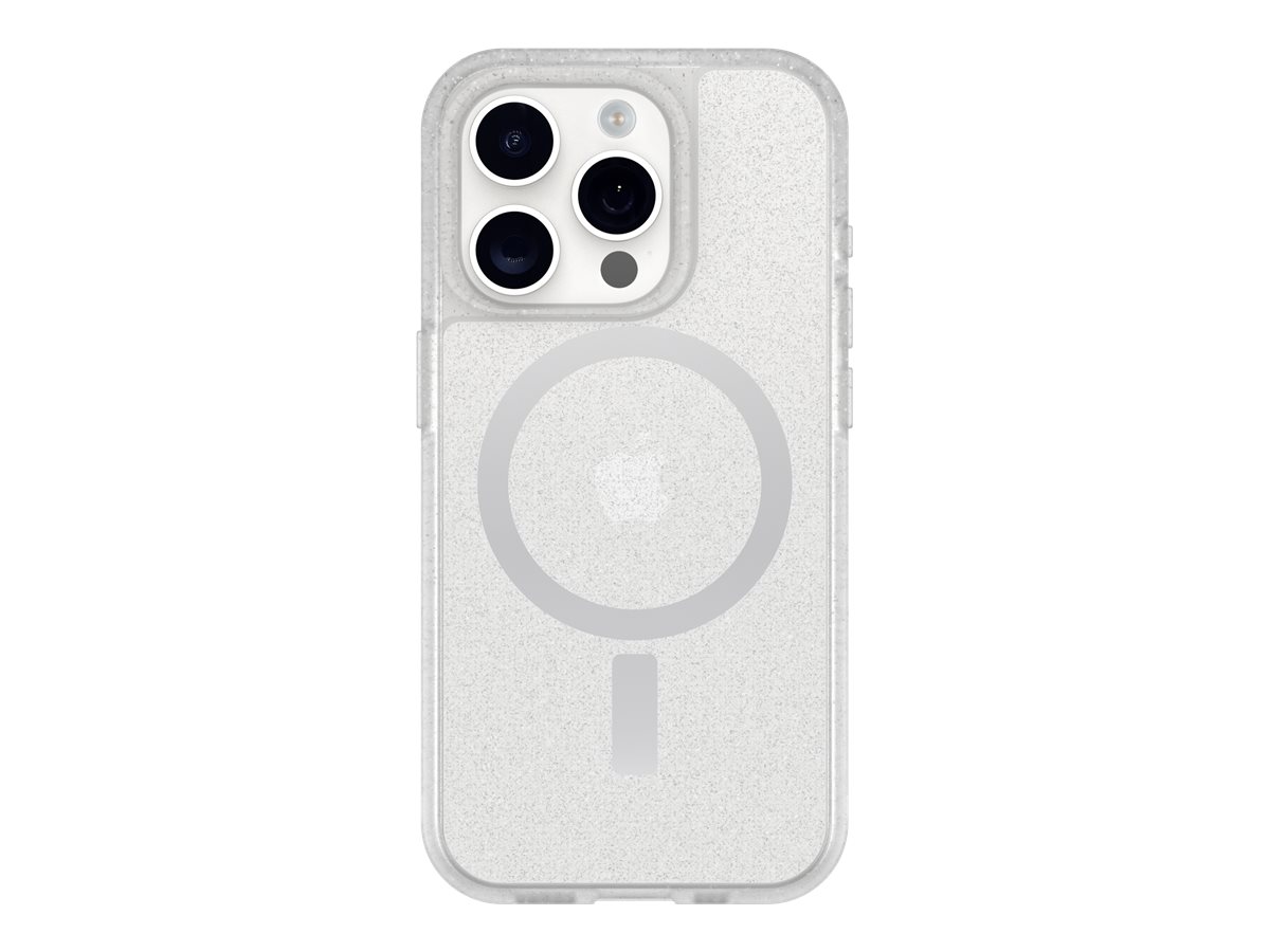 OtterBox React Series - Coque de protection pour téléphone portable - compatibilité avec MagSafe - stardust (paillettes transparentes) - pour Apple iPhone 16 Pro - 77-96257 - Coques et étuis pour téléphone portable