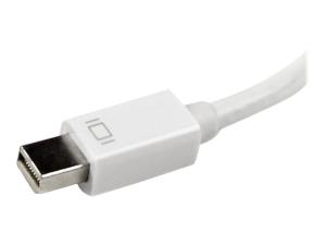 StarTech.com Adaptateur de voyage Mini DisplayPort vers DVI / VGA / HDMI pour MacBook - Convertisseur vidéo 3-en-1 - Blanc - Convertisseur vidéo - DisplayPort - DVI, HDMI, VGA - blanc - pour Apple MacBook Air - MDP2VGDVHDW - Convertisseurs vidéo