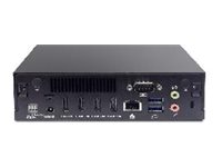 AOpen Digital Engine DE6340 - Lecteur de signalisation numérique - 8 Go RAM - AMD Ryzen Embedded - SSD - 128 Go - Windows 10 IoT - 4K UHD (2160p) - HDR - noir - 91.DEL00.E5C0 - Lecteurs d'affichage numérique