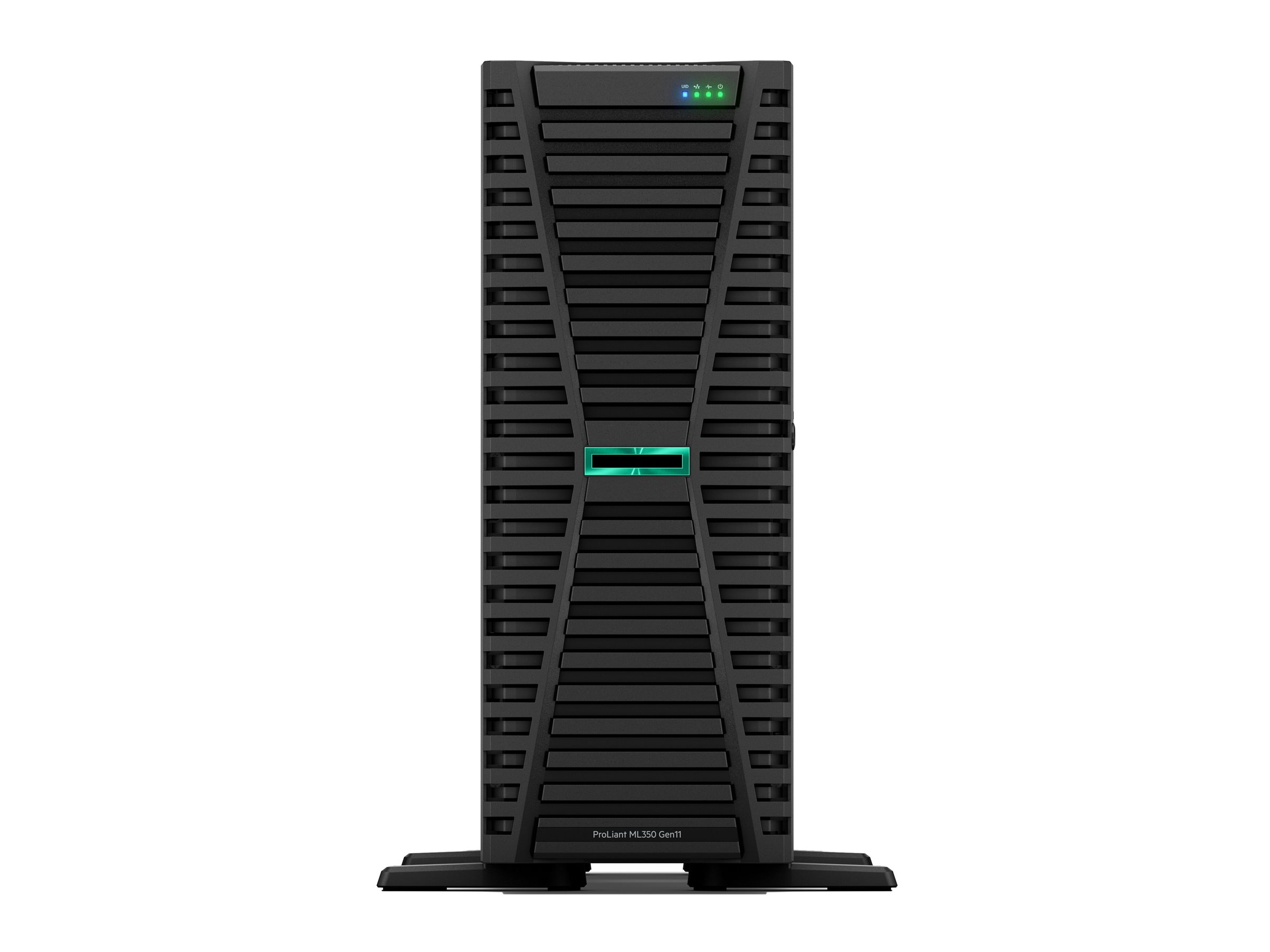 HPE ProLiant ML350 Gen11 - Serveur - tour 4U - 2 voies - 1 x Xeon Silver 4514Y / jusqu'à 3.4 GHz - RAM 64 Go - SATA/SAS/NVMe - hot-swap 2.5" baie(s) - HDD 2 x 2.4 To - Gigabit Ethernet - Aucun SE fourni - moniteur : aucun - Smart Choice - P77233-425 - Serveurs tour