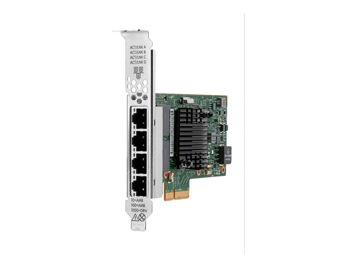 Broadcom BCM5719 - Adaptateur réseau - PCIe 2.0 x4 - Gigabit Ethernet x 4 - pour Apollo 4200 Gen10; ProLiant DL20 Gen10, DL325 Gen10, DL360 Gen10, DL380 Gen10, ML30 Gen10 - P51178-B21 - Adaptateurs réseau PCI-e