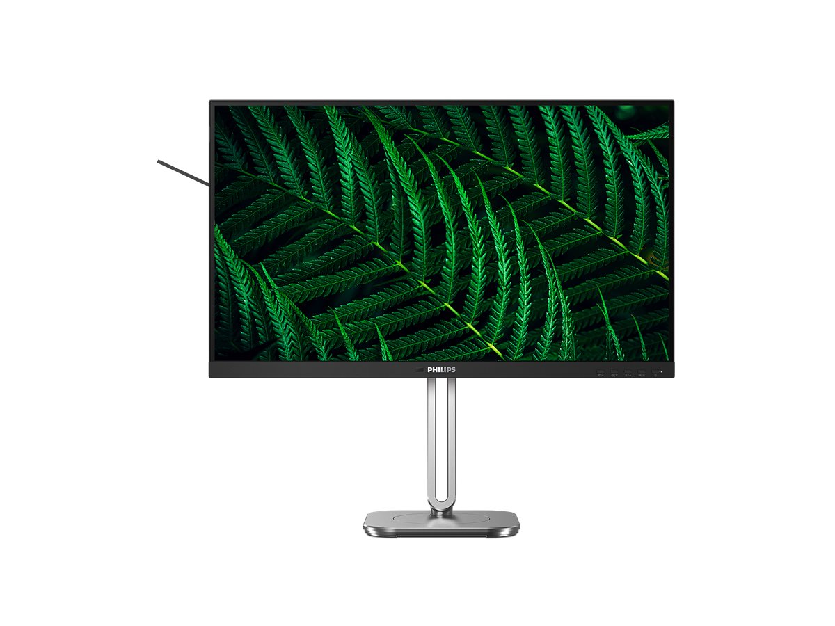 Philips 27B2G5200 - Écran LED - 27" - 1920 x 1080 Full HD (1080p) @ 100 Hz - IPS - 1500:1 - HDMI, VGA, DisplayPort - haut-parleurs - Charbon, argent - 27B2G5200/00 - Écrans d'ordinateur