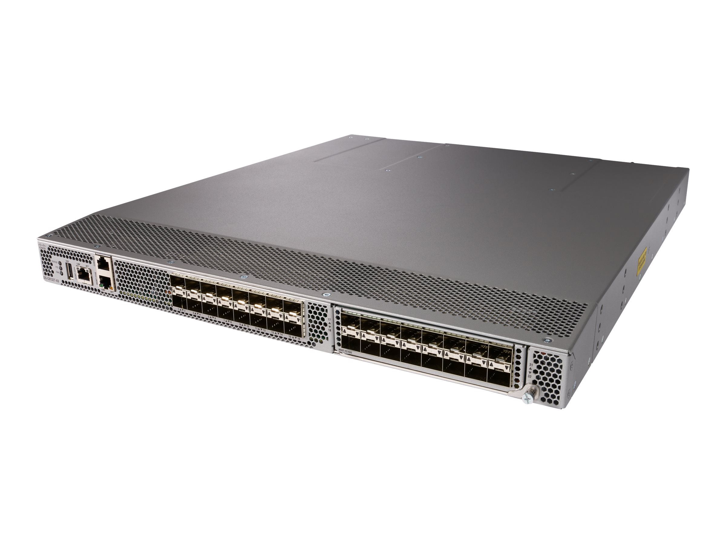 Cisco MDS 9132T - Commutateur - Géré - 8 x 32Gb Fibre Channel SFP+ - Montable sur rack - DS-C9132T-MEK9 - SAN