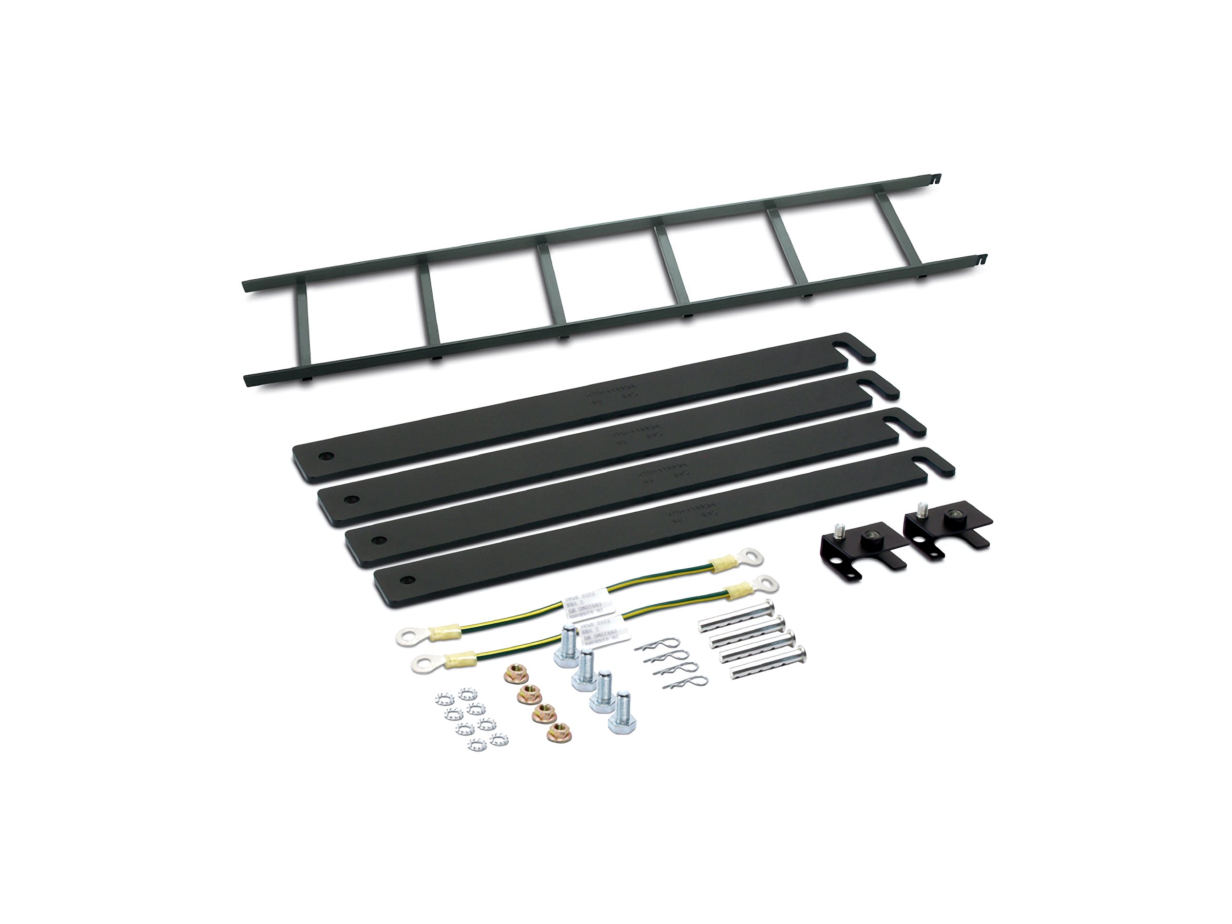 APC - Rack échelle - noir - pour P/N: AR9300SP, AR9300SP-R, AR9307SP, AR9307SP-R - AR8165ABLK - Accessoires pour serveur