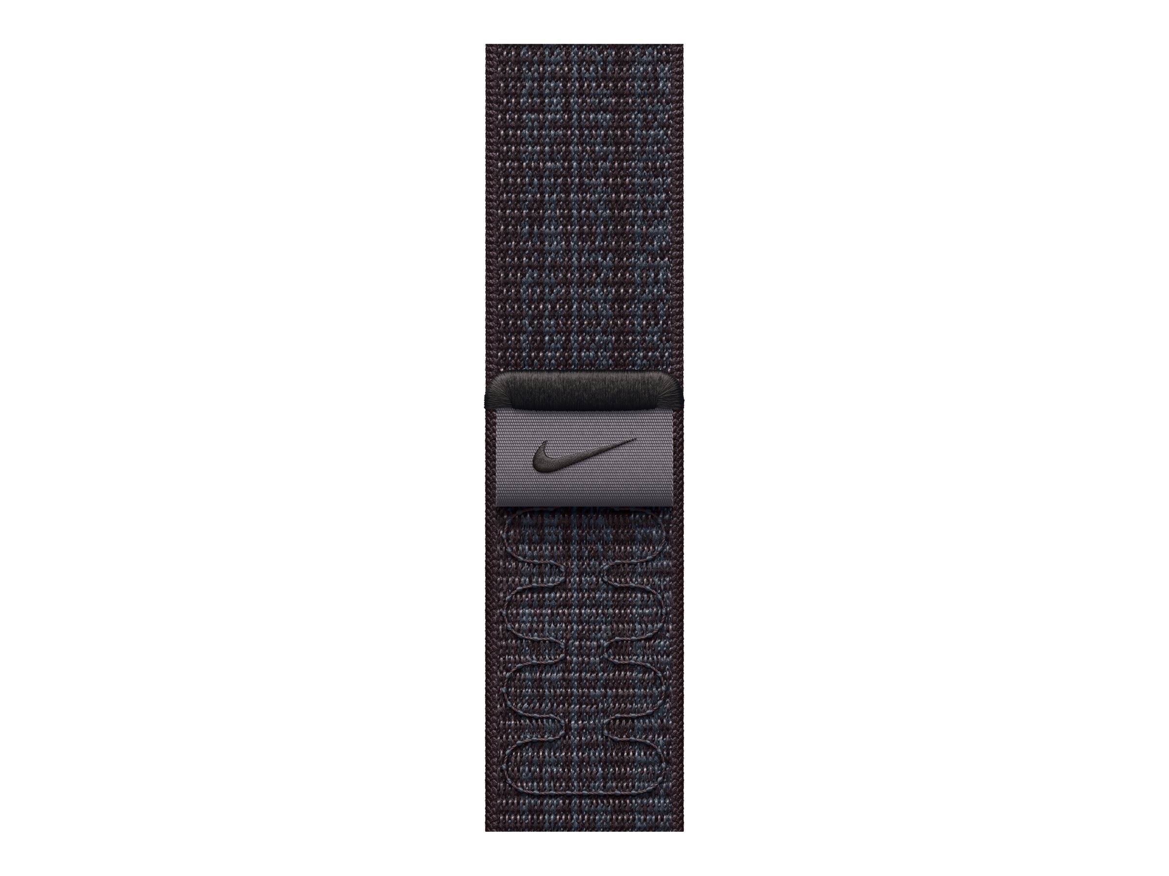 Apple Nike - Boucle pour montre intelligente - 41 mm - 130 - 190 mm - Noir/bleu - MUJV3ZM/A - Accessoires pour smart watch