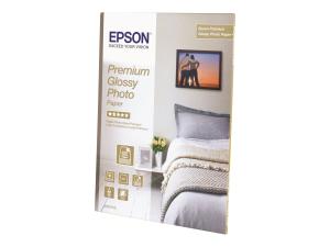 Epson Premium Glossy Photo Paper - Brillant - 100 x 150 mm 40 feuille(s) papier photo - pour EcoTank ET-1810, 2810, 2811, 2814, 2815, 2820, 2825, 2826, 2850, 2851, 2856, 4800, 4850 - C13S042153 - Papier photo