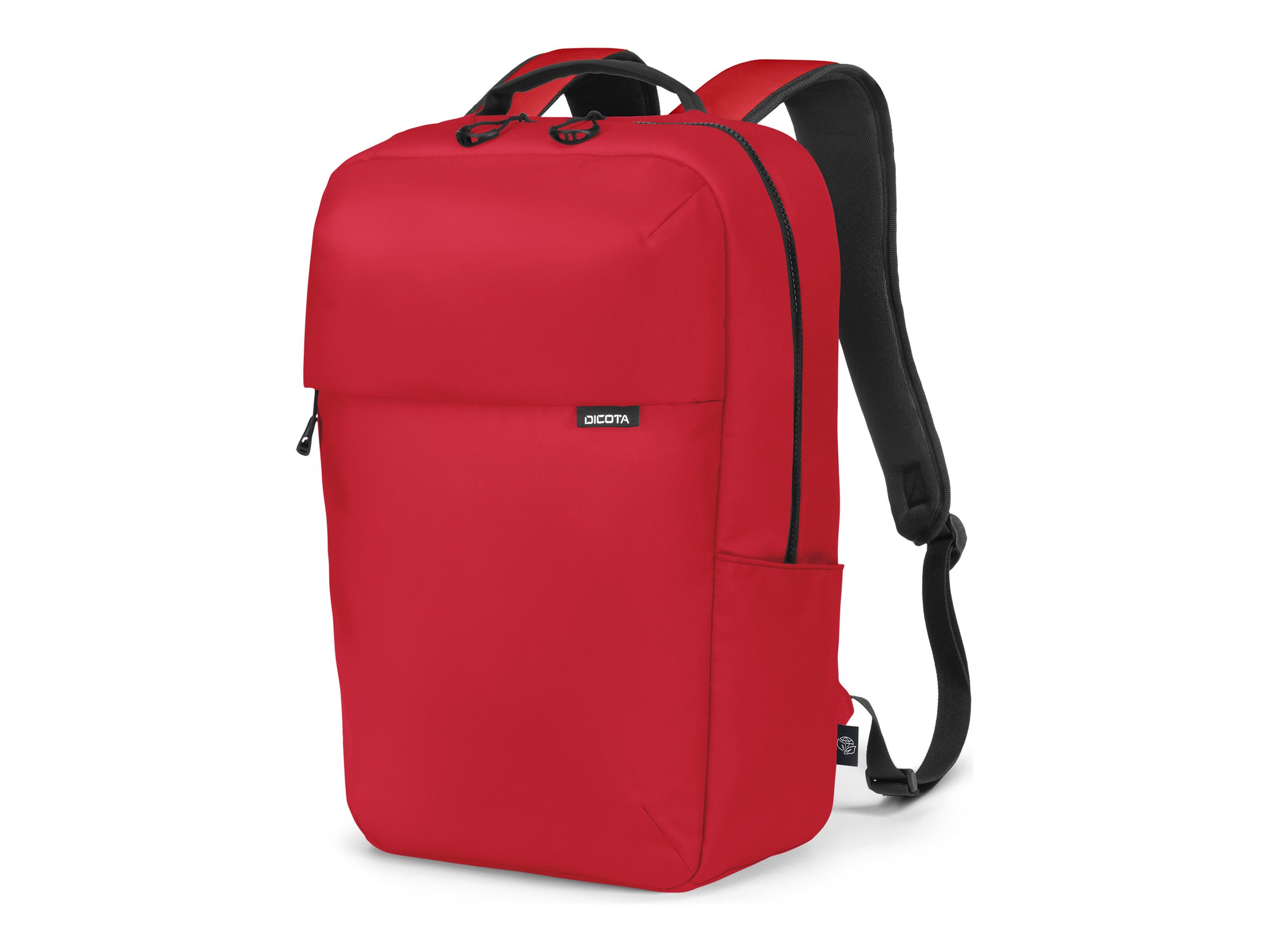 DICOTA Commuter - Sac à dos pour ordinateur portable - 13" - 16" - rouge - D32121-RPET - Accessoires pour ordinateur portable et tablette