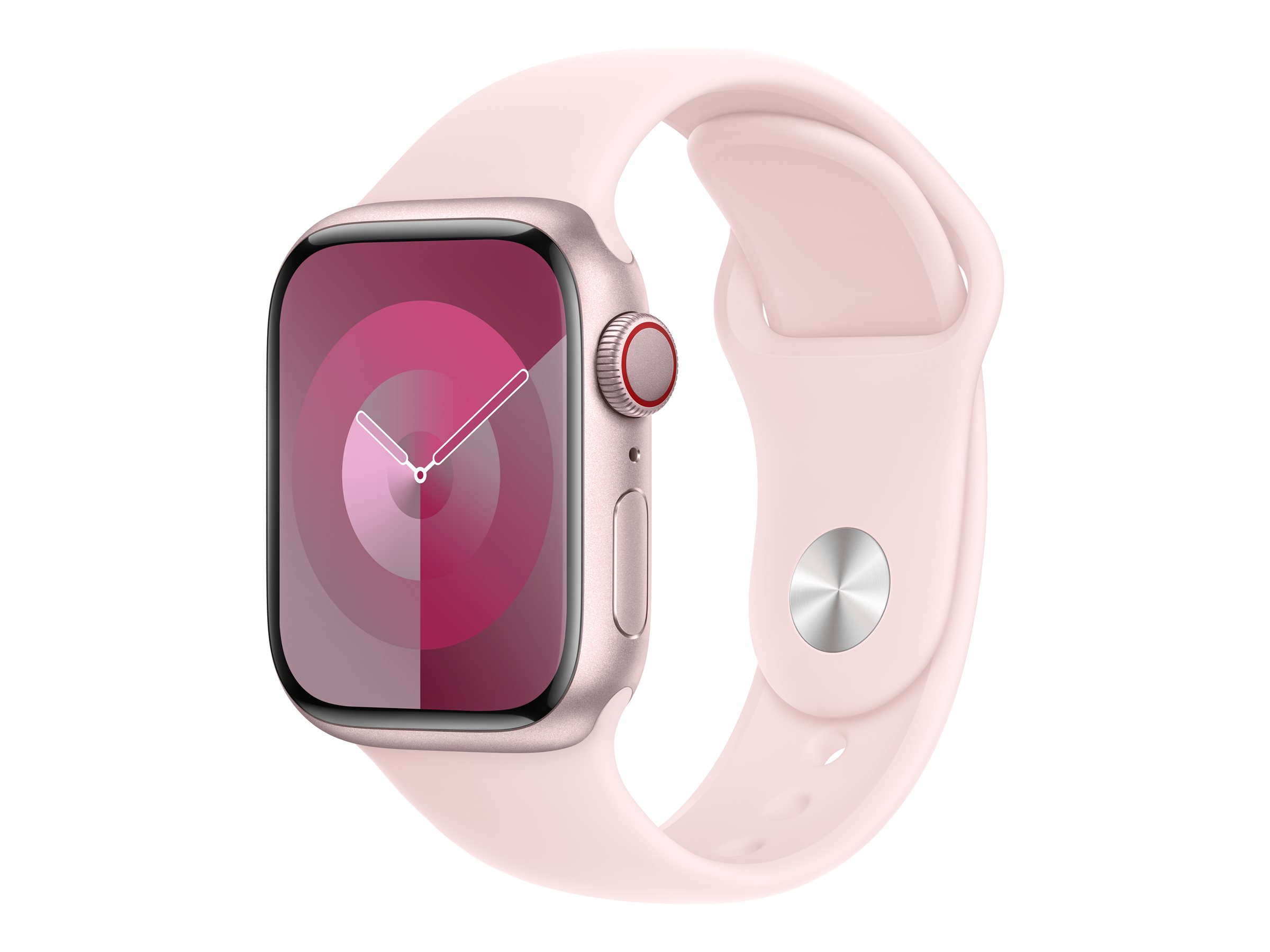 Apple - Bracelet pour montre intelligente - 41 mm - taille M/L - Rose clair - MT303ZM/A - Accessoires pour smart watch