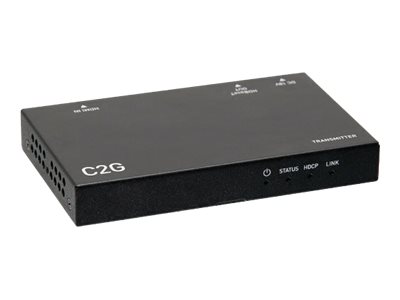C2G HDMI HDBaseT over Cat5e, Cat6, Cat6a Extender Kit - Transmitter to Box Receiver - 4K 60Hz - Prolongateur audio/vidéo - HDMI - jusqu'à 70 m - C2G30010 - Prolongateurs de signal