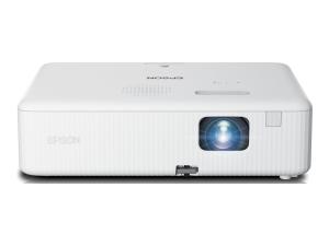 Epson CO-FH01 - Projecteur 3LCD - portable - 3000 lumens (blanc) - 3000 lumens (couleur) - 16:9 - 1080p - blanc - Android TV - V11HA84040 - Projecteurs pour home cinema