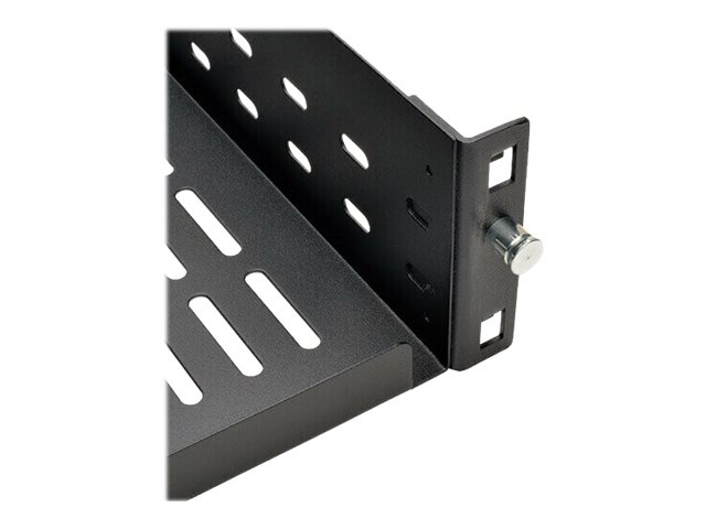 Tripp Lite Rack Enclosure Cantilever Toolless Mount Fixed Shelf 2URM - Étagère pour rack - noir - 2U - SRSHELF2PTM - Accessoires pour serveur