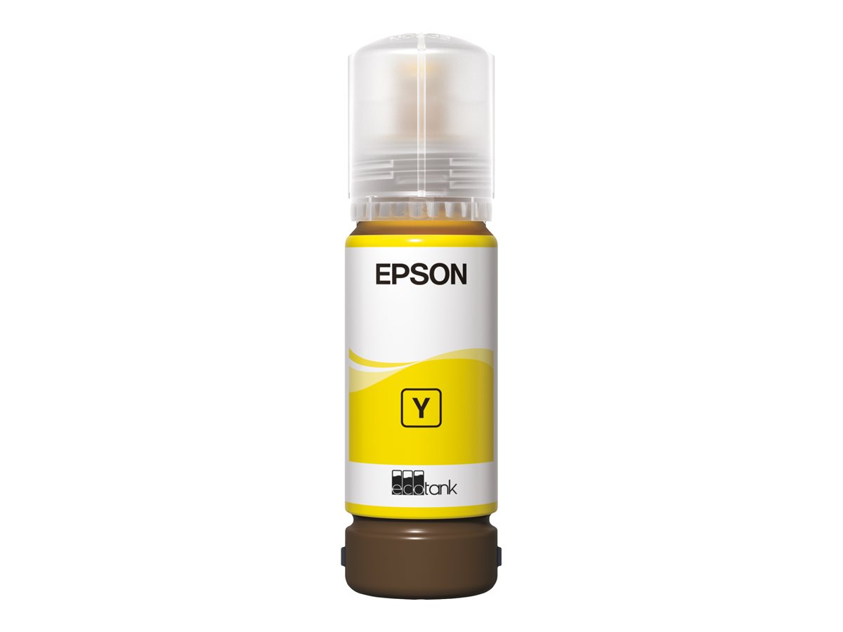 Epson EcoTank 107 - 70 ml - jaune - original - recharge d'encre - pour EcoTank ET-18100 - C13T09B440 - Réservoirs d'encre
