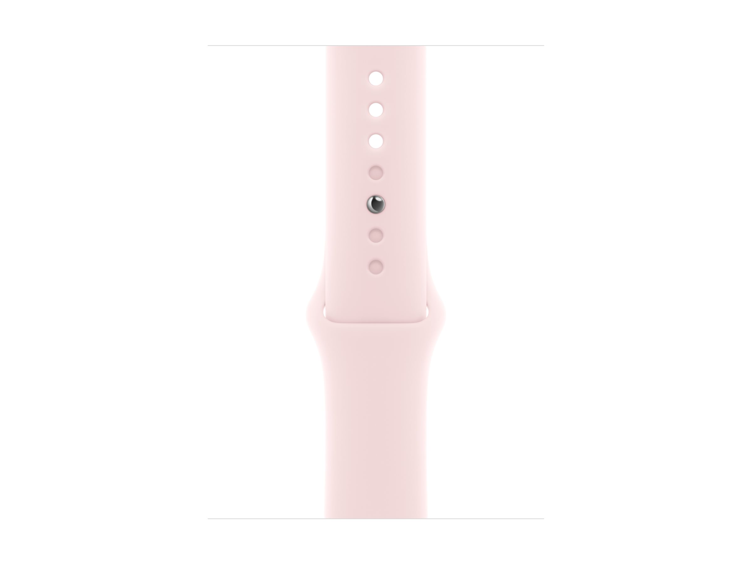 Apple Watch Series 9 (GPS + Cellular) - 45 mm - aluminium rose - montre intelligente avec bande sport - fluoroélastomère - rose pâle - taille du bracelet : M/L - 64 Go - Wi-Fi, LTE, UWB, Bluetooth - 4G - 39 g - MRML3QF/A - Montres intelligentes