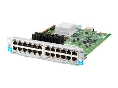 HPE - Module d'extension - Gigabit Ethernet x 24 - pour HPE Aruba 5406R, 5406R 16, 5406R 44, 5406R 8-port, 5406R zl2, 5412R, 5412R 92, 5412R zl2 - J9987A - Adaptateurs réseau filaires