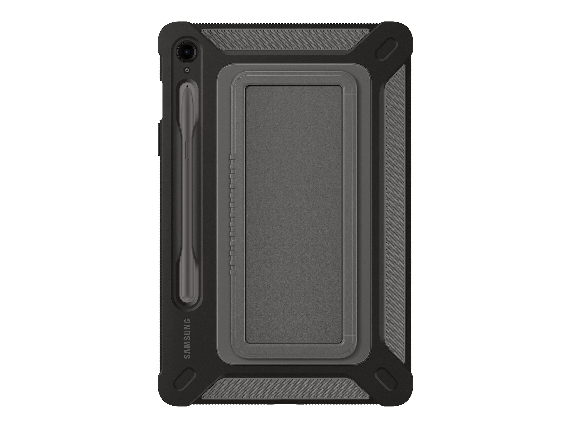 Samsung EF-RX510 - Coque de protection pour tablette - robuste - extérieur - titane - pour Galaxy Tab S9 FE - EF-RX510CBEGWW - Accessoires pour ordinateur portable et tablette