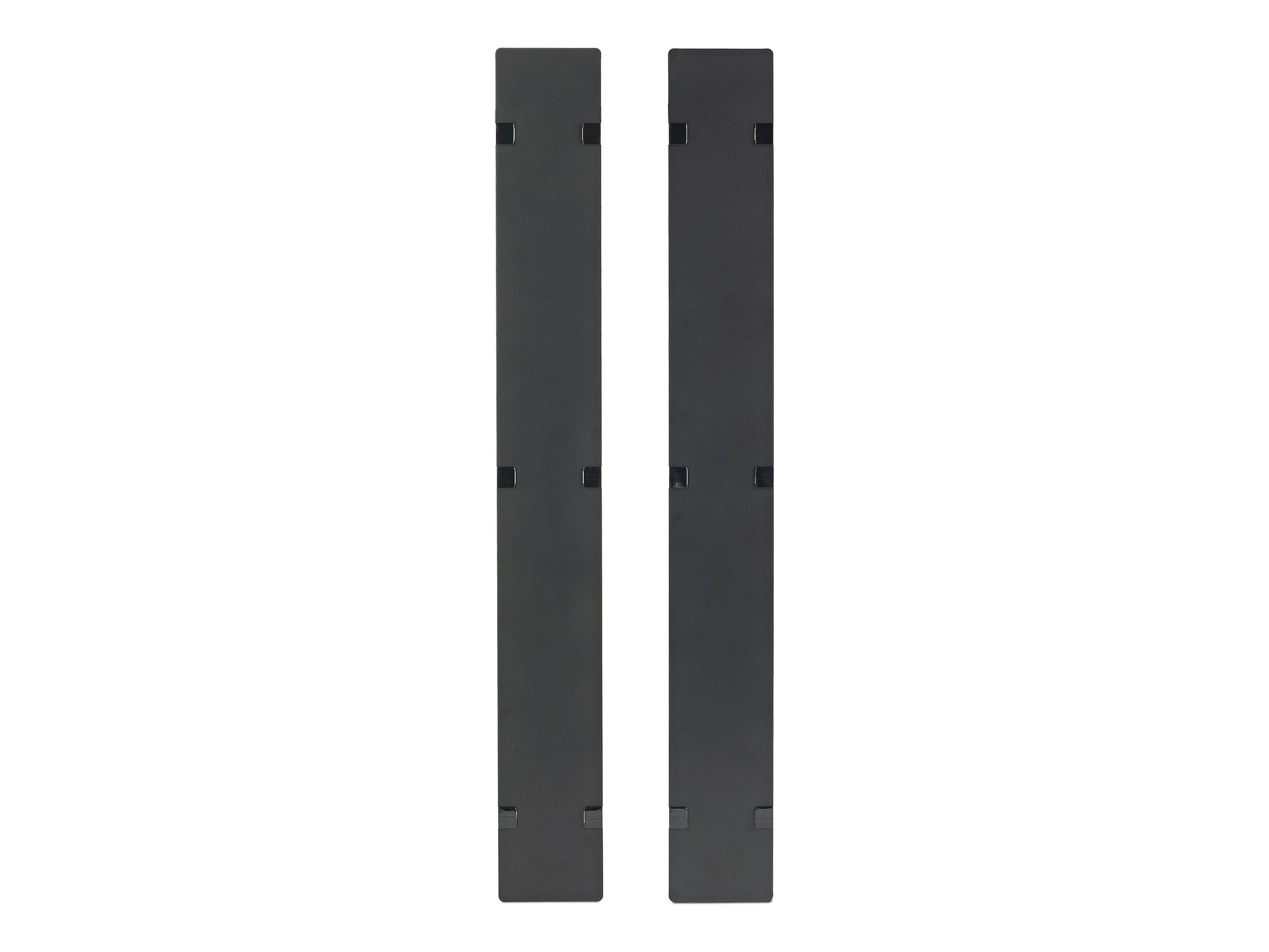 APC - Capot de panneau de gestion de câbles pour rack - noir - 48U (pack de 2) - pour NetShelter SX - AR7589 - Accessoires pour serveur
