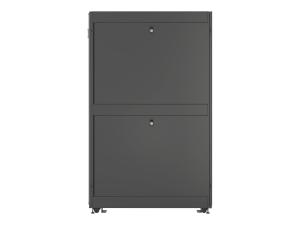 Vertiv VR - Rack armoire - noir, RAL 7021 - 42U - 19" - VR3300 - Accessoires pour serveur