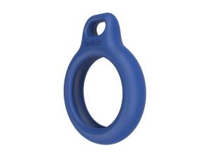 Belkin - Support sécurisé pour étiquette Bluetooth anti-perte - bleu - pour Apple AirTag - F8W973BTBLU - accessoires divers