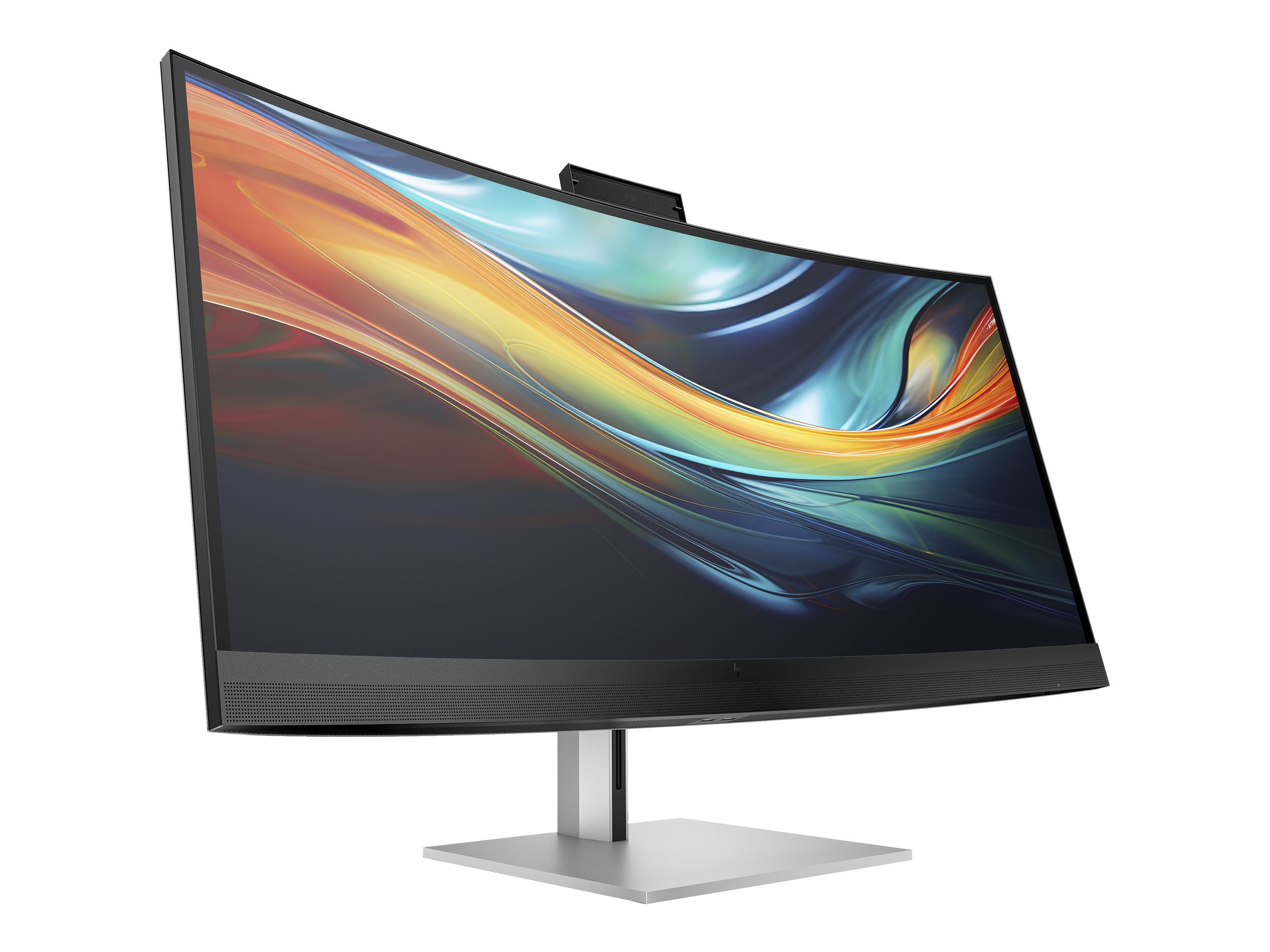 HP 740pm - Series 7 Pro - écran LED - incurvé - 40" (39.7" visualisable) - 5120 x 2160 WUHD @ 60 Hz - IPS - 300 cd/m² - 1000:1 - 5 ms - 2xThunderbolt 3, HDMI, DisplayPort - haut-parleurs - noir, argent - 8Y2R2AA#ABB - Écrans d'ordinateur